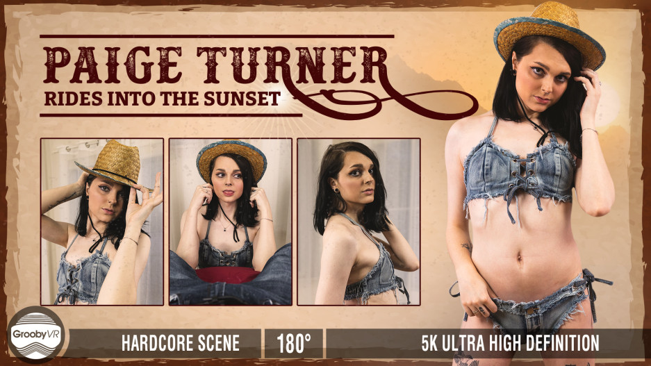 Paige Turner Rides Into The Sunset!