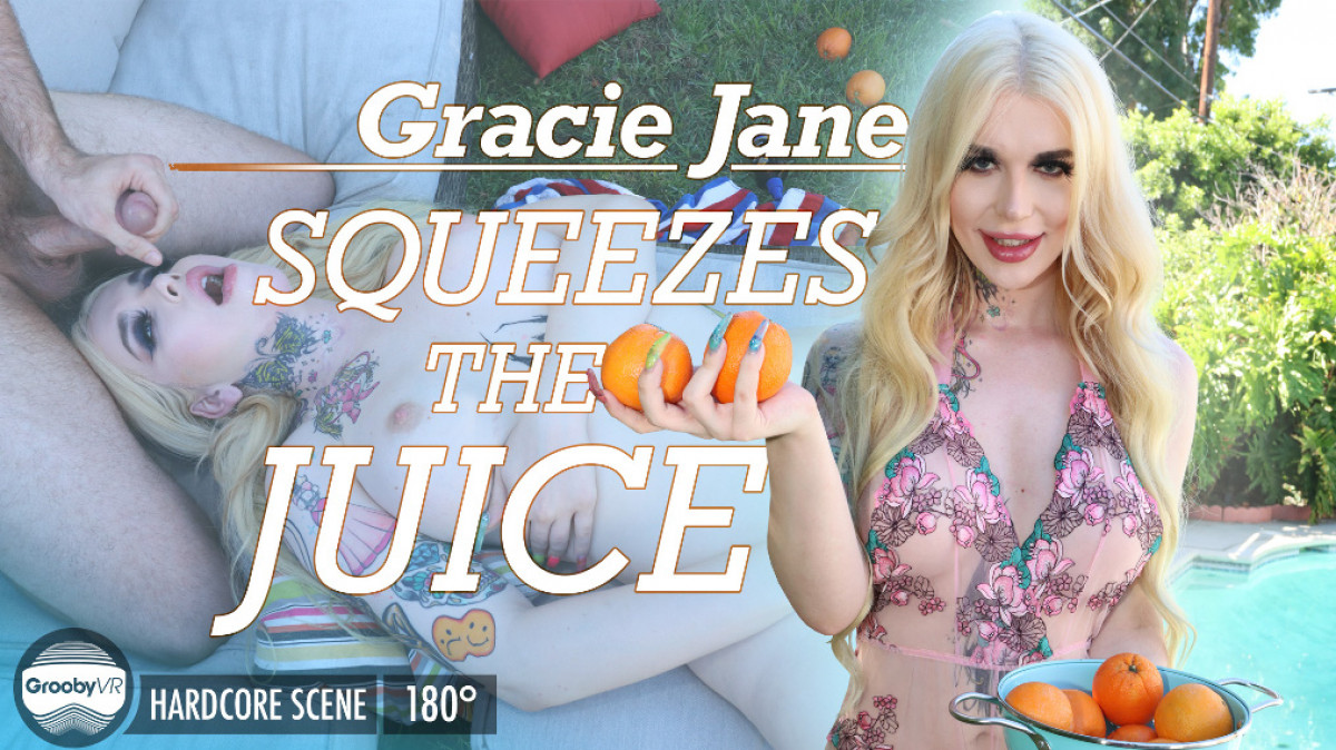 Gracie Jane Squeezes The Juice!